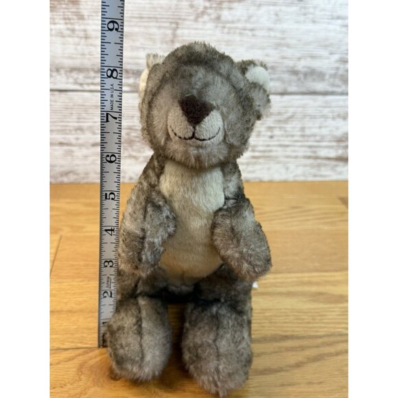 Petting Zone Kangaroo Plush Stuffed Animal 8.5 Inches Tall - Picture 8 of 8